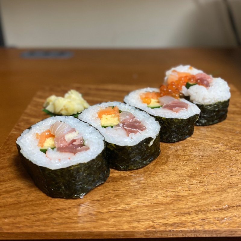 海鮮巻(ハーフ)(寿司丸忠 浄心店)