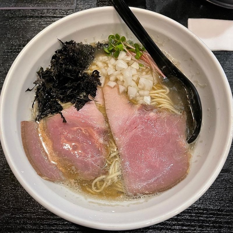 圧縮淡麗煮干しそば(魚々麺 園)