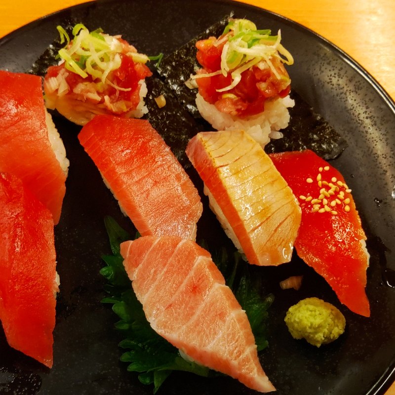 マグロ尽くし(スシロー 船橋店 )