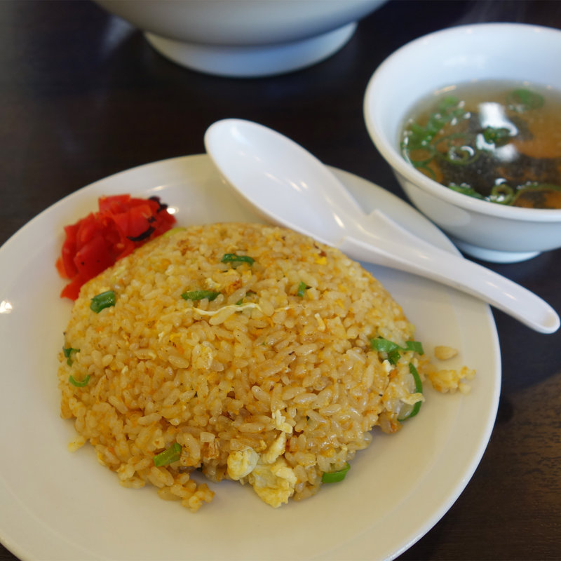 半分やきめし(博多長浜ラーメン 風び(風靡) 原本店)