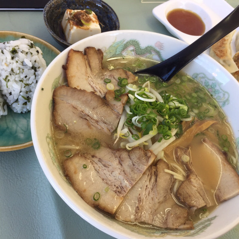 チャーシュー麺定食(三八ラーメン 小鯖店 )