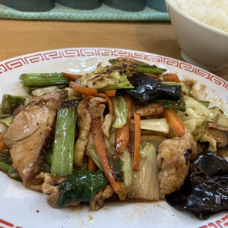 回鍋肉定食(小池寿司食堂)