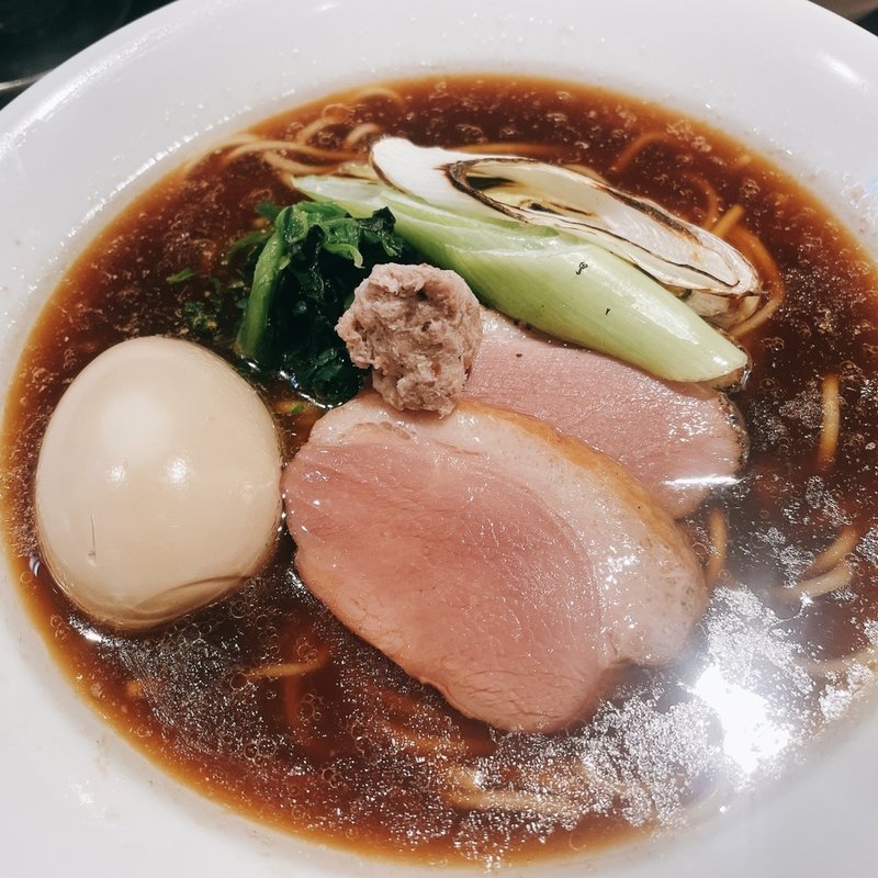 鴨出汁醤油そば(鴨出汁中華蕎麦麺屋yoshiki)