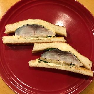 鯖サンド(季節料理いし井)