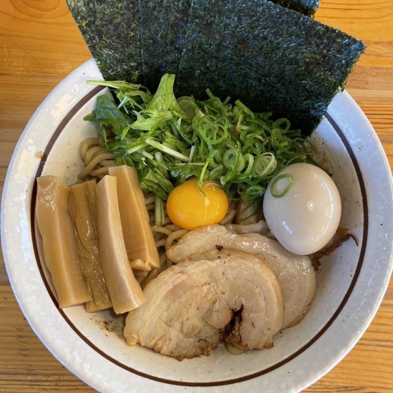 汁なし 全部のせ(麺の樹 ぼだい)