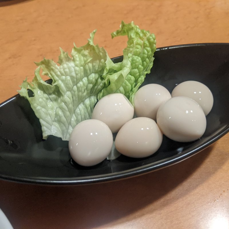 うずら玉子正油漬け(海音)