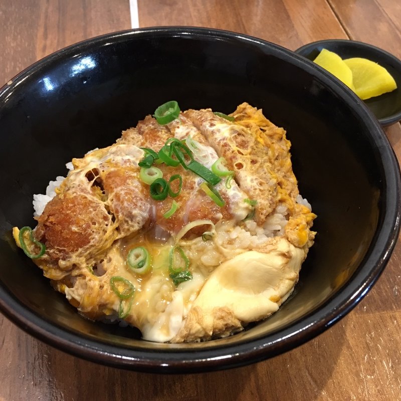 玉子とじかつ丼ミニ(かつ丼 吉兵衛 今津港町店)