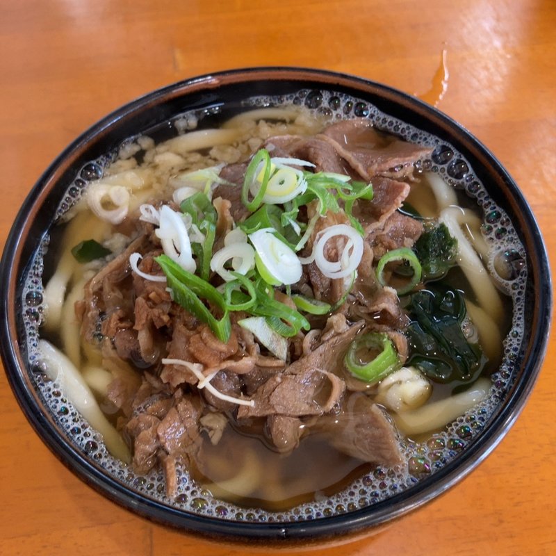 肉うどん(うどん家 米)