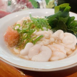 白子ポン酢(季節料理 すだち )