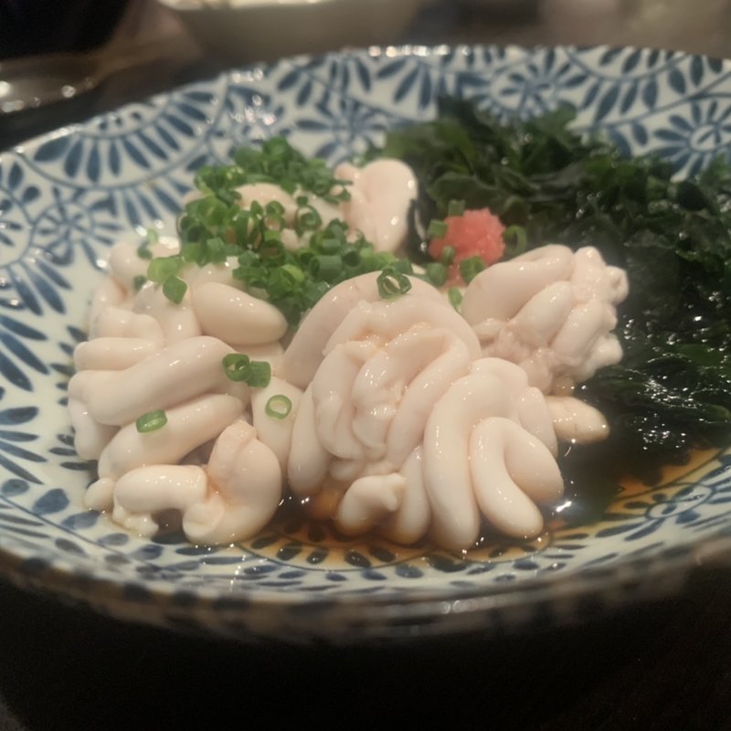 白子ポン酢(海蔵 （うみくら）)