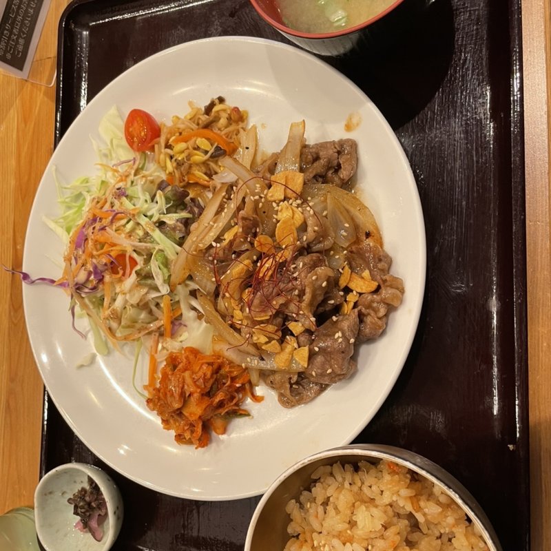 焼肉定食(しゃぶしゃぶ ささ木 津田沼パルコ店)