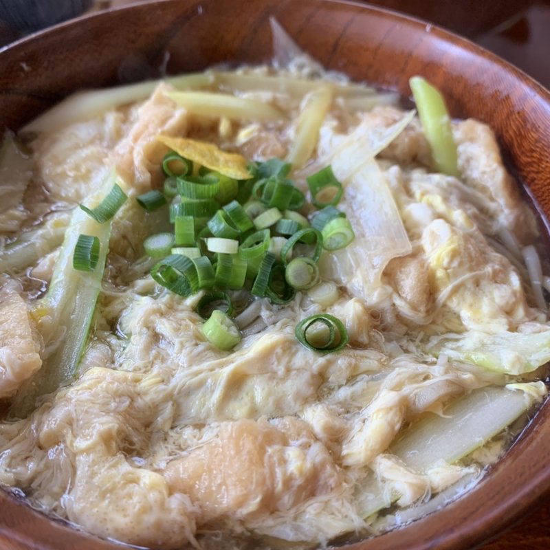 きざみ玉子とじそば(蕎麦 桶や)