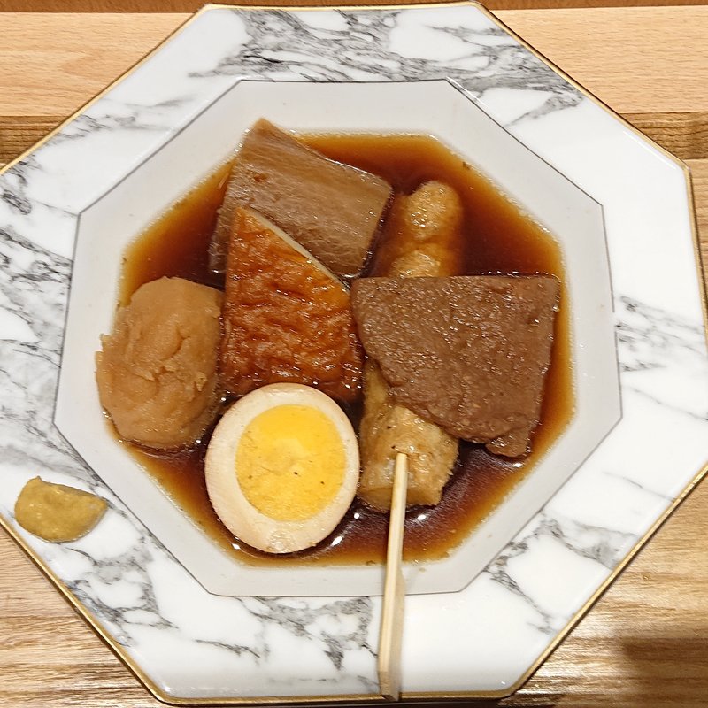 静岡黒おでん御膳ランチ(まるだい)