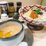 トリュフと帆立濃厚鶏つけ麺中盛り(ラーメン専科 竹末食堂)