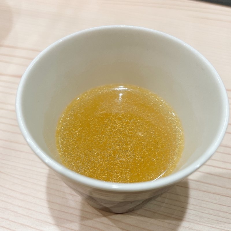 鯖と鶏（本日の割りスープ）(ラーメン専科 竹末食堂)