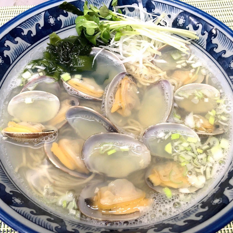 黒あさりラーメン(潮の音 （シオノネ）)