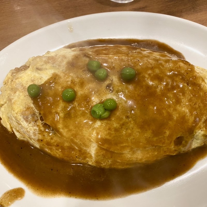 牛肉のオムライス(大衆洋食堂 南自由軒)