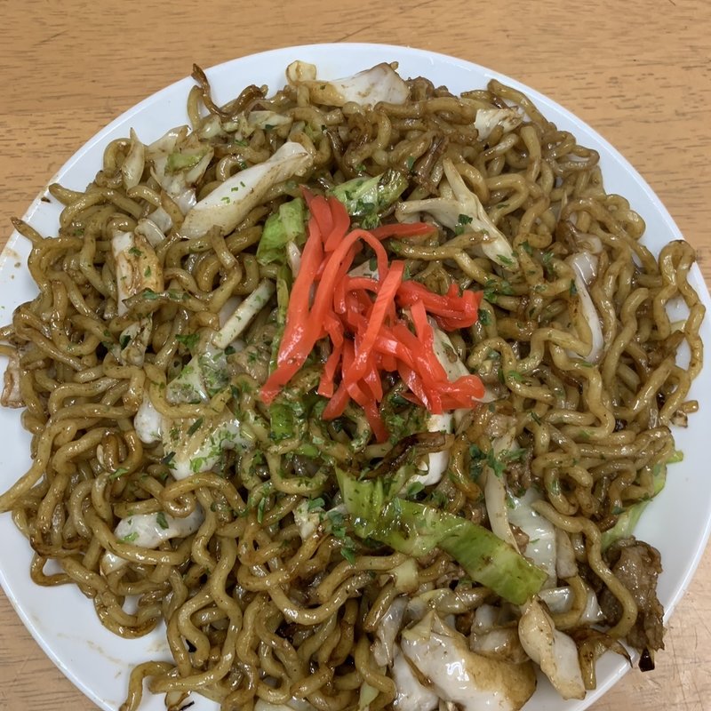 焼きそば　中(フライ・焼そば の店 山下)