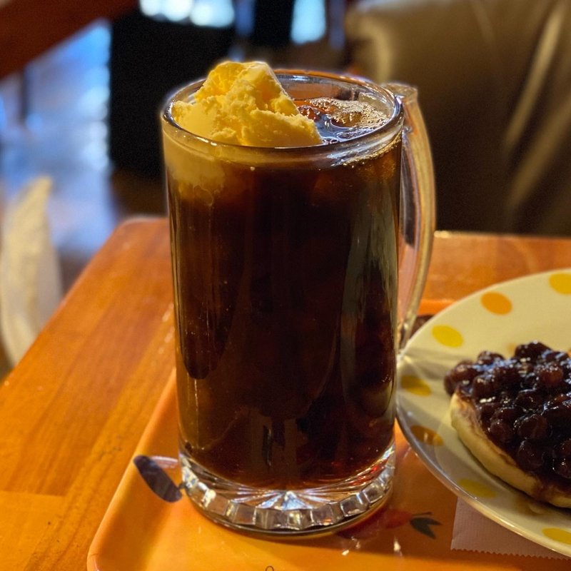 アイスコーヒーフロート(カフェOB 越谷駅前店 （カフェオービー）)