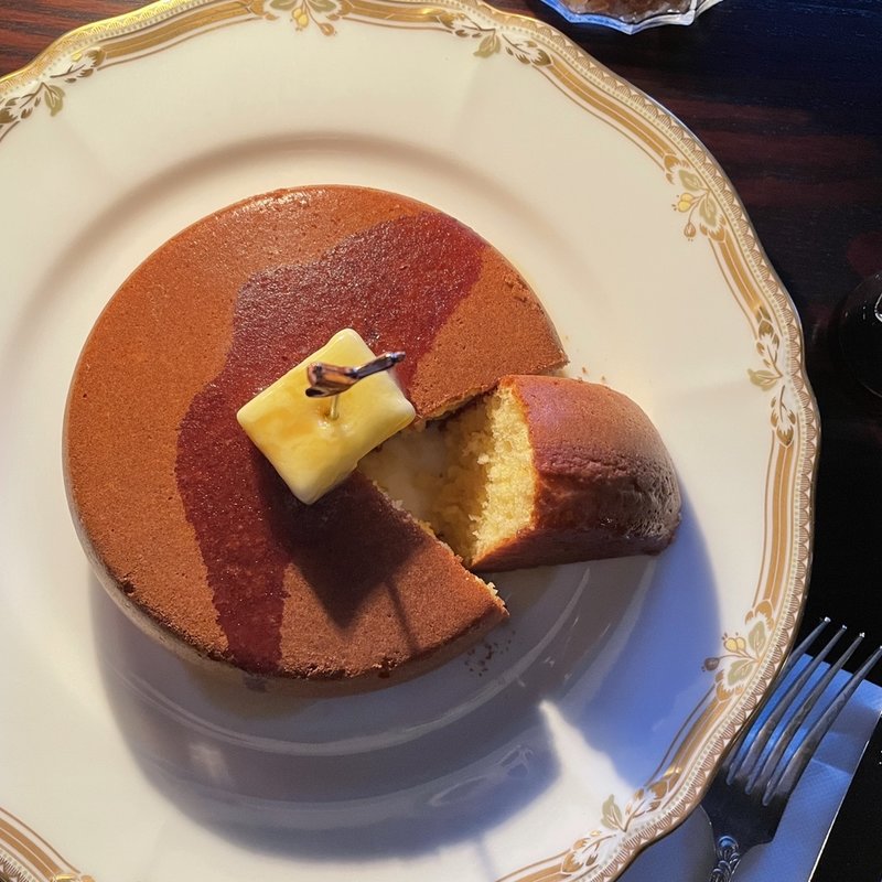 ホットケーキ(梔子珈琲店)