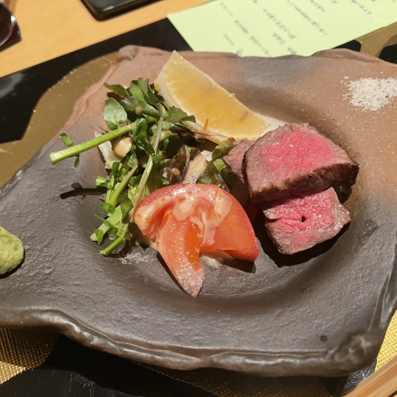 和牛炭火焼き(伊豆の旬 やんも 丸の内店 （いずのしゅん やんも）)