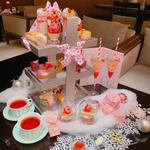 Christmas pink afternoon tea (ANAクラウンプラザホテル大阪)