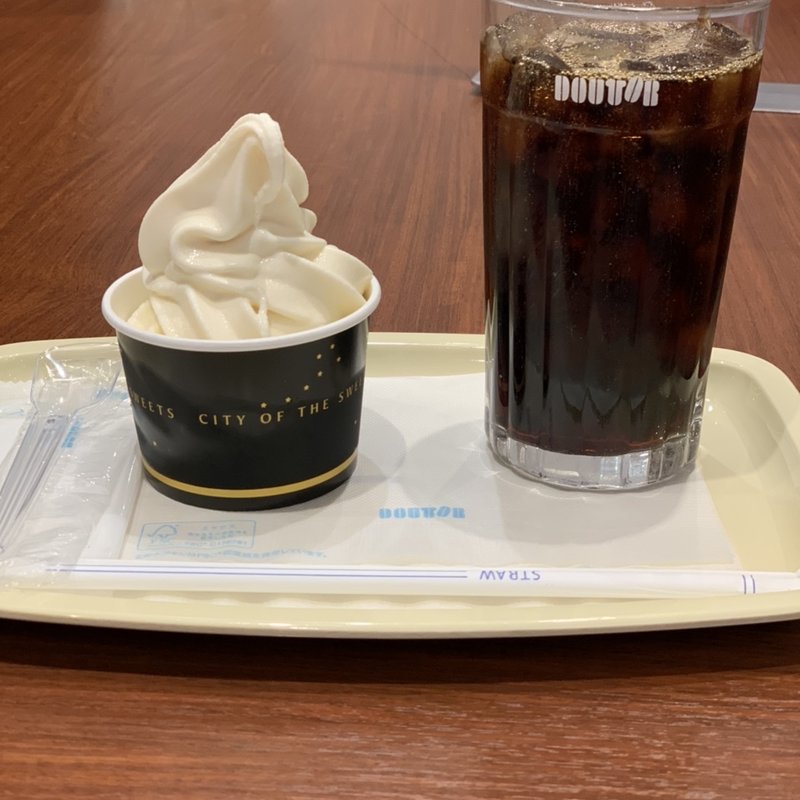 ソフトクリーム(ドトールコーヒーショップ 御徒町南口店)