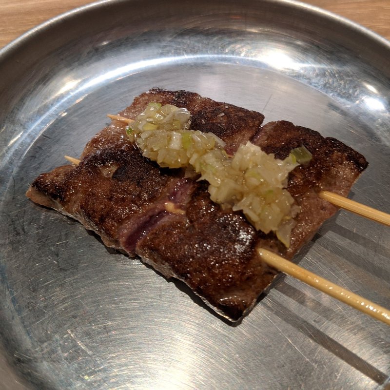 レバー(十勝ハーブ牛 ホルモン鉄板焼 もん )