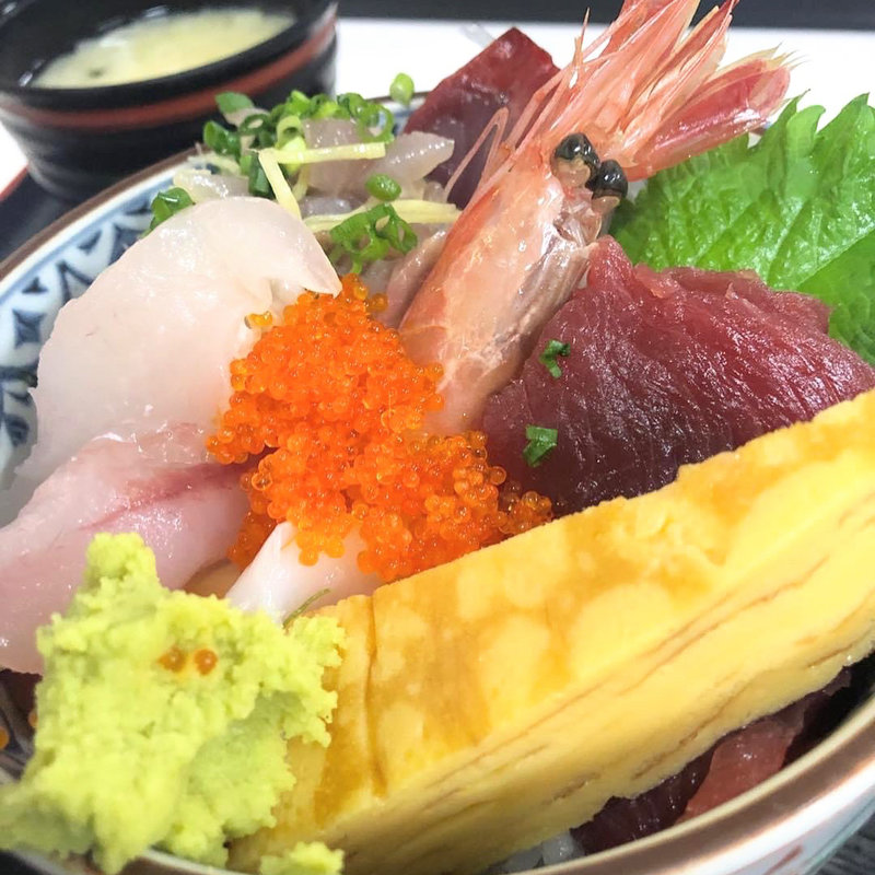 限定 海鮮丼(魚市場食堂)