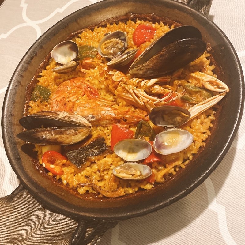 本日の海鮮パエリア Sサイズ(ALI-OLI 亀岡)
