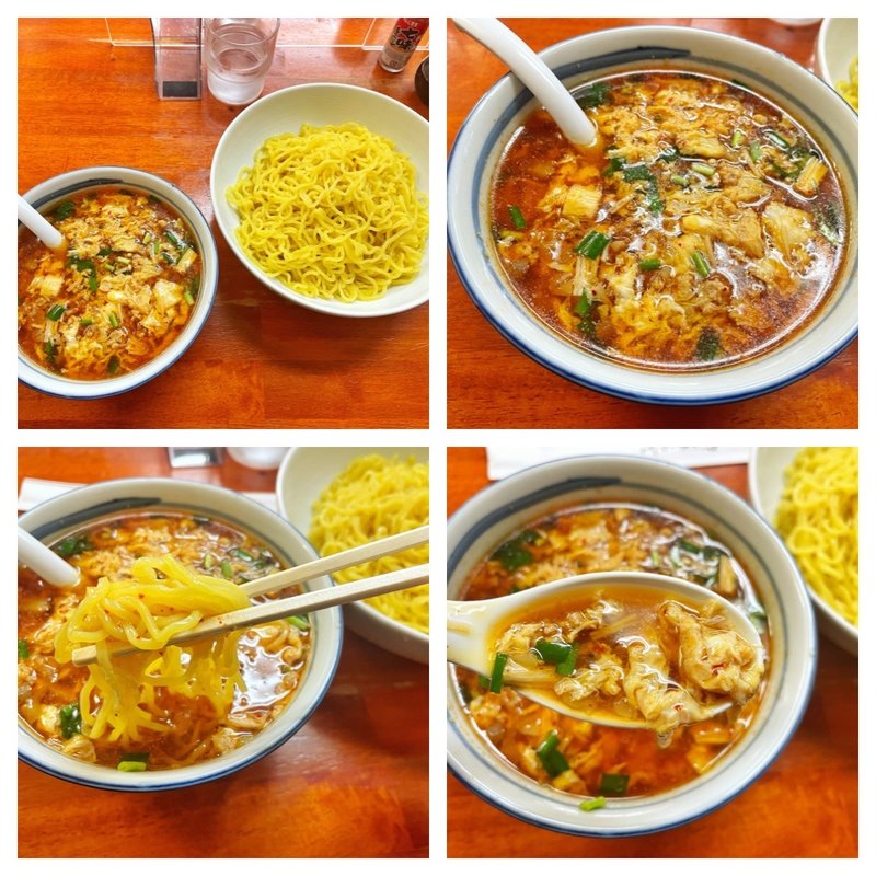 たんたんつけ麺大盛り(しなそば家)