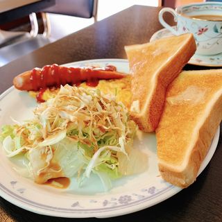 モーニングセットB(COFFEE&BAR 小さな部屋)