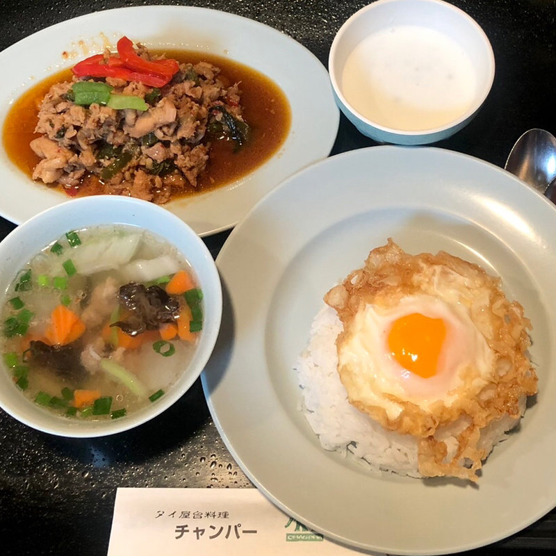Aセット(タイ屋台料理チャンパー 伊勢丹会館店)