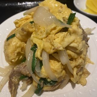 ふわふわ卵とチャーシュー(福家 横浜本店)