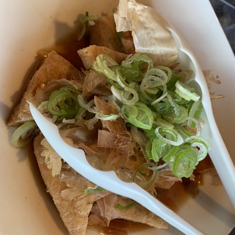 老舗の一口三角揚げ(仙台空港カントリークラブ )