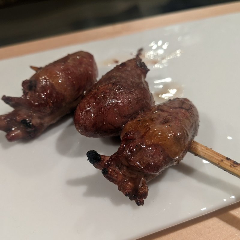 ハツ(焼鳥山もと 阿佐ヶ谷cellar)