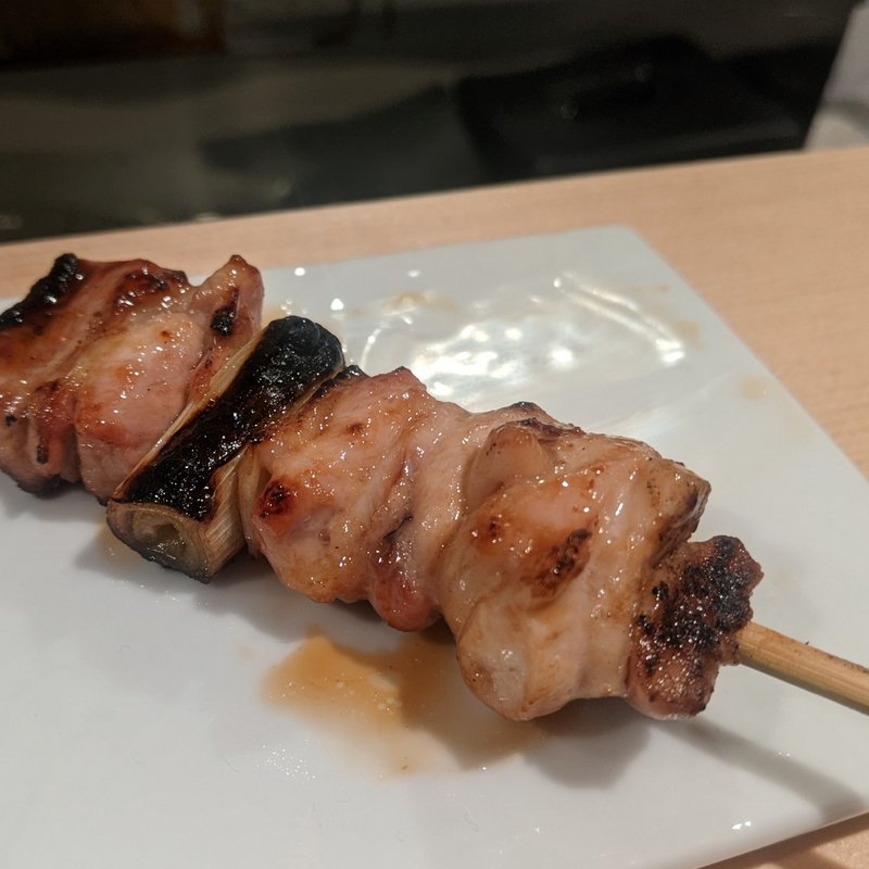 ネギマ(焼鳥山もと 阿佐ヶ谷cellar)