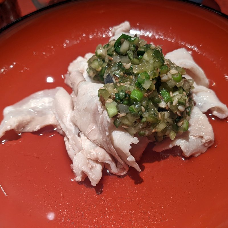 豚しゃぶ(誦月)