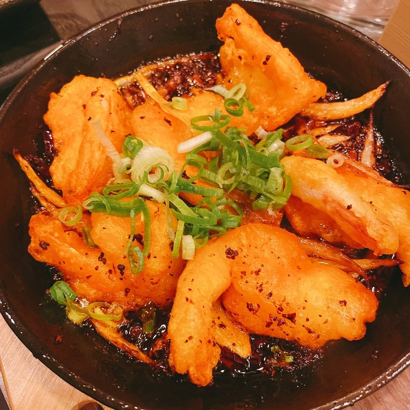 麻婆海老(雪灯)