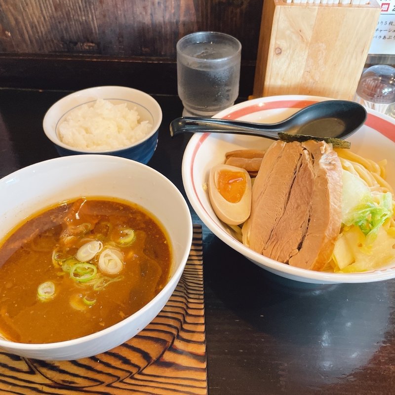 和風カレーつけめん(柳麺まる重)