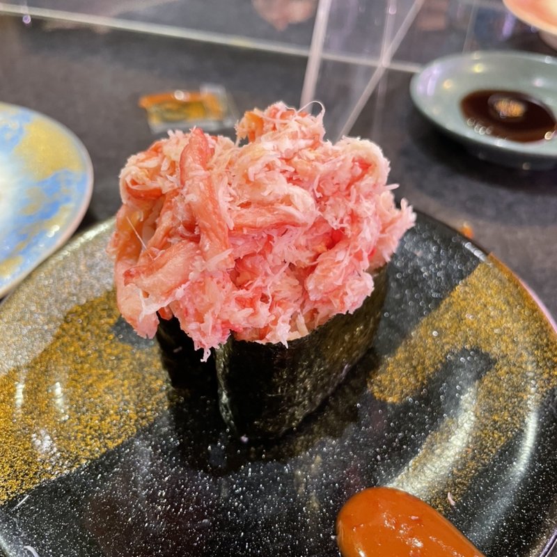 こぼれカニ(氷見きときと寿司 あらい道の駅店)