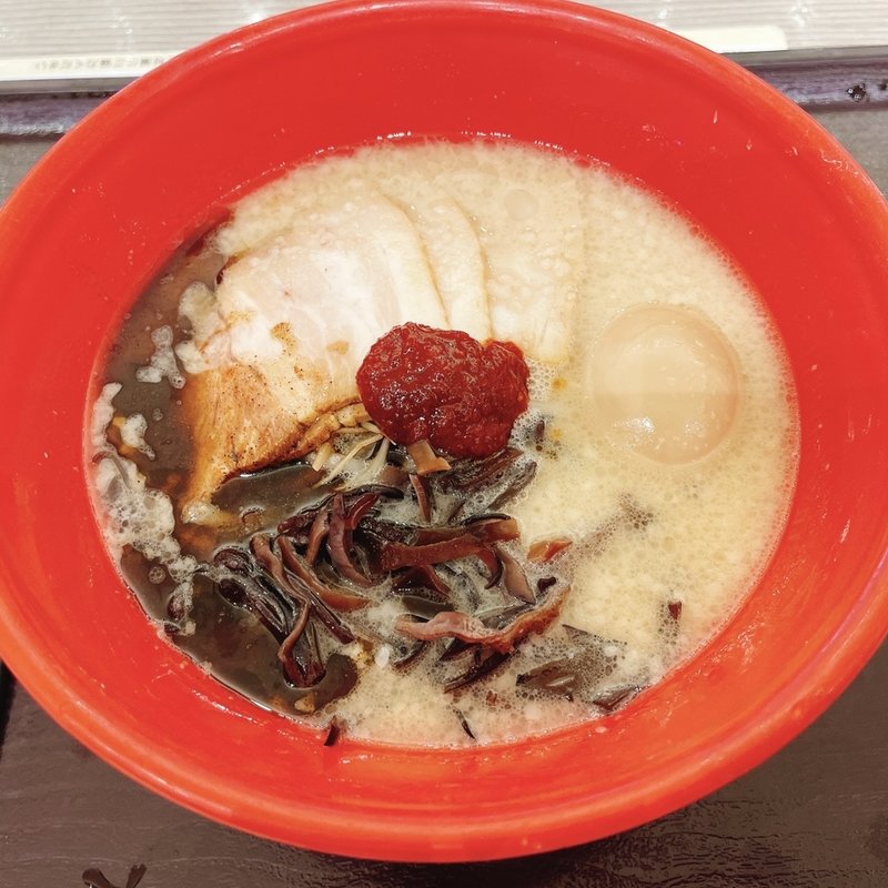 赤丸玉子(RAMEN EXPRESS 博多一風堂 三井アウトレットパーク木更津店)