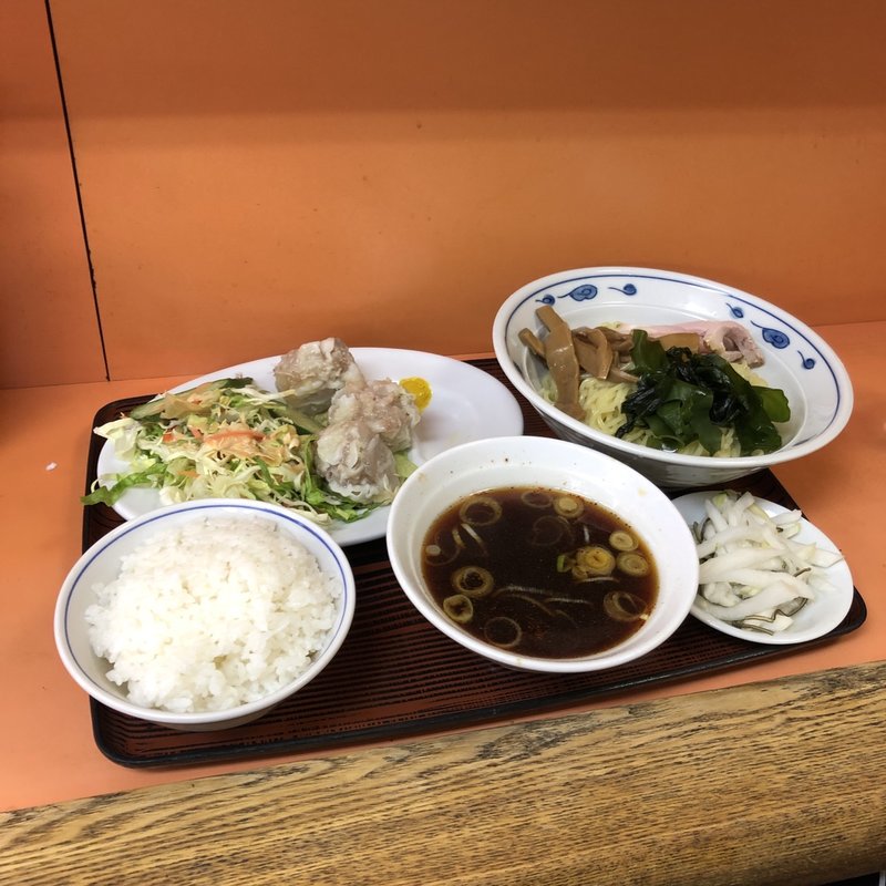 つけ麺セット(中華丸長)