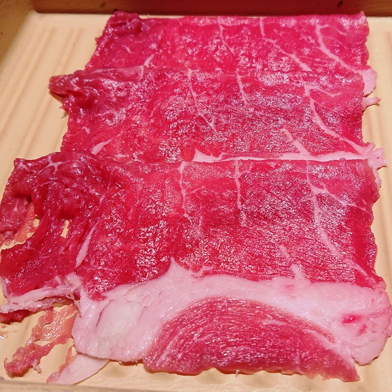 厳選牛赤身(しゃぶしゃぶ温野菜 ミューザ川崎店)