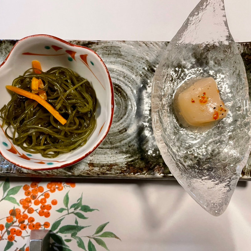 お昼の肉割烹プラン(本日の小鉢)(栞庵　やましろ)