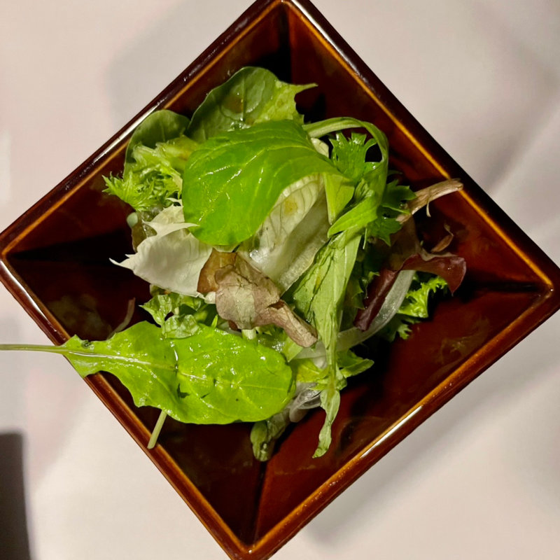 お昼の肉割烹プラン(サラダ)(栞庵　やましろ)