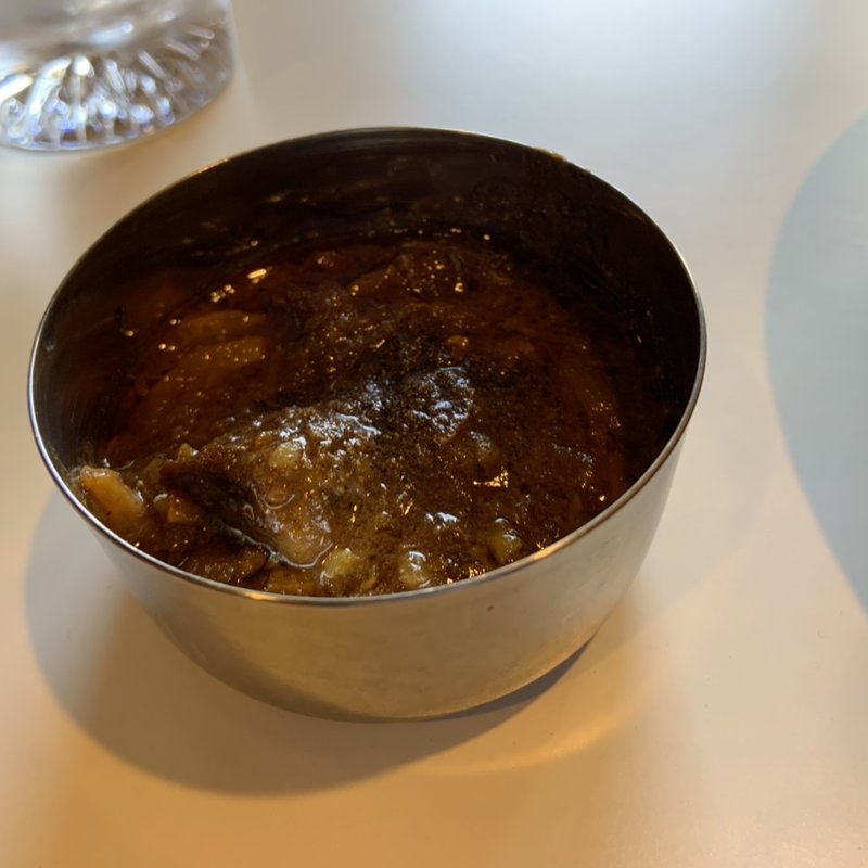 牛すじオレンジのカレー(日曜喫茶)