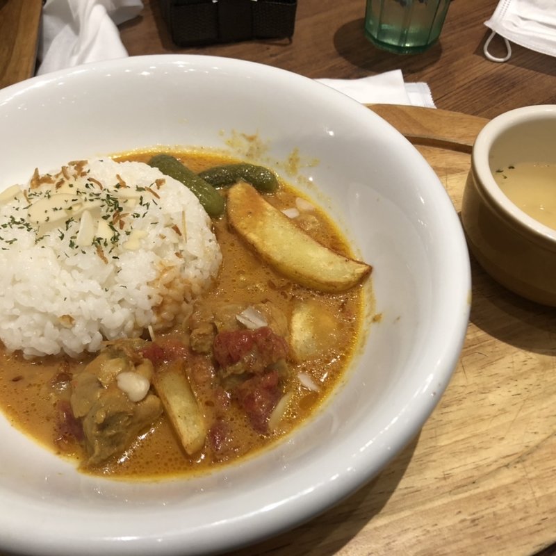 ハニーバターチキンカレー(kawara CAFE＆DINING 川崎モアーズ店)