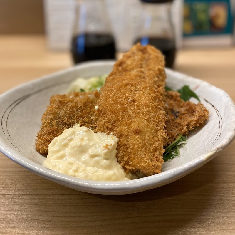 あじのフライ(旬のまかない道場 和壱)