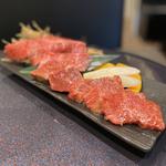 贅沢焼肉ランチ(特選ヒレ、上カルビ、特選赤身)(炭火焼肉 TOMO’ｓホルモン)